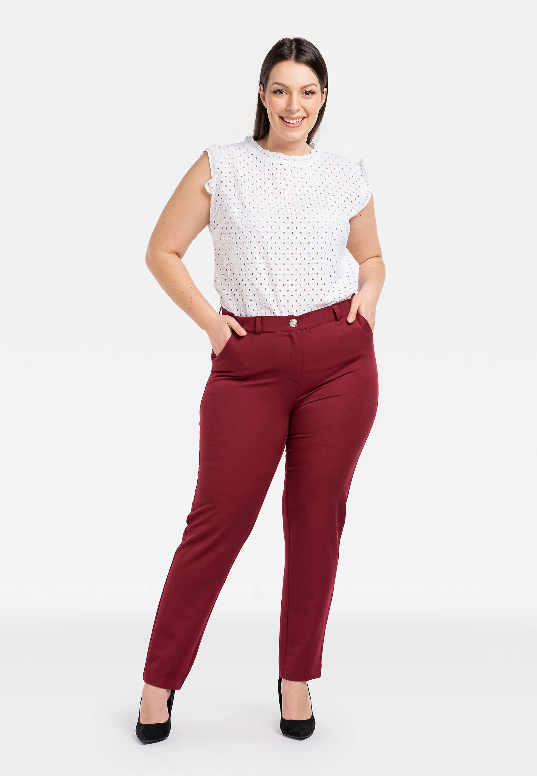 KARKO Pantalón cigarro mujer MELA
