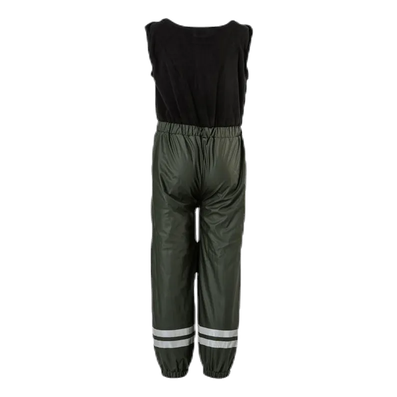 LINDBERG NORDSKOG FLEECELINED RAIN SET GREEN