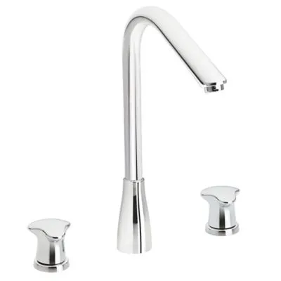LLAVE LAVAPLATOS MEZCLADOR 8″ TRICRUCETA ALUVIA (AV5080001)