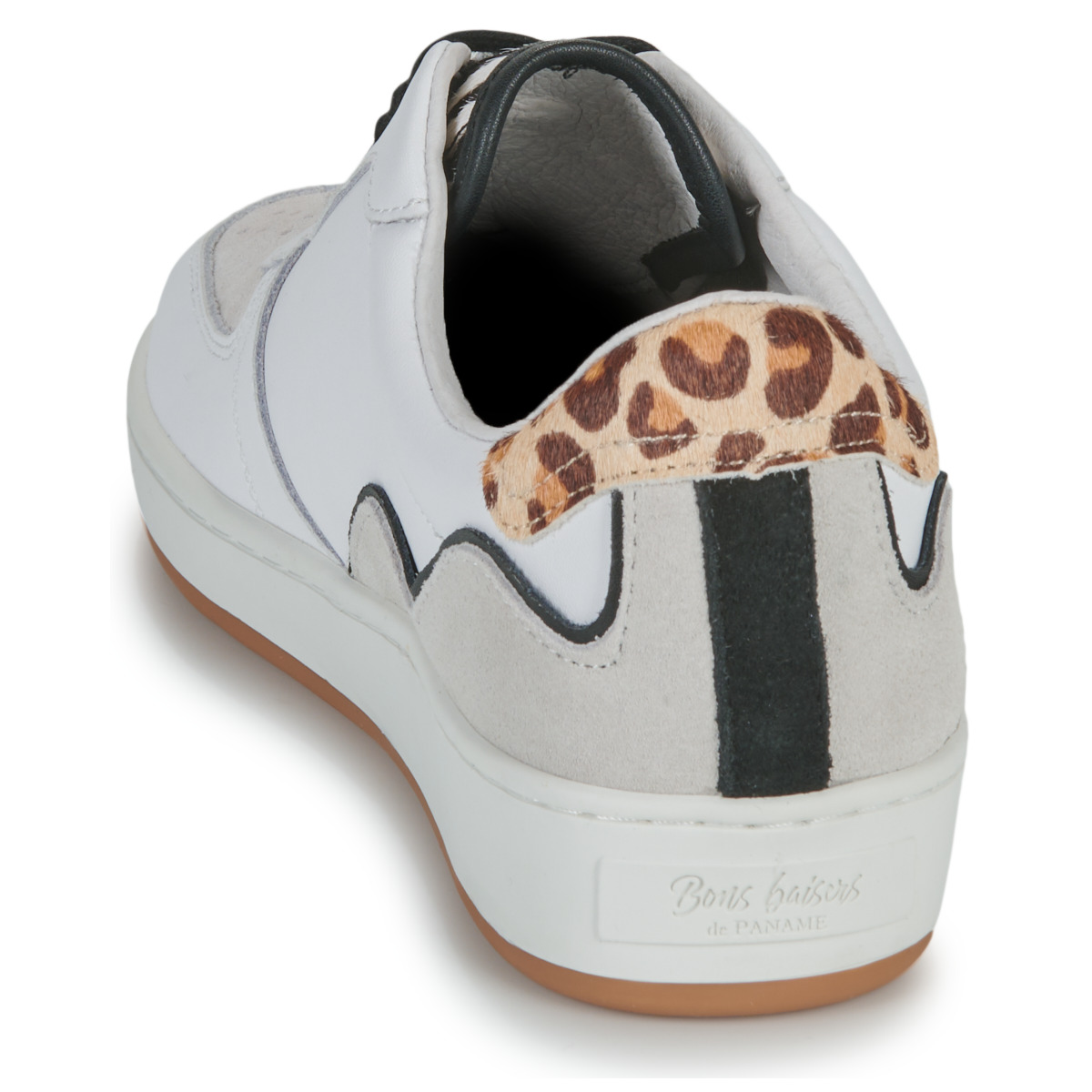 LOULOU BLANC GOLD LEOPARD