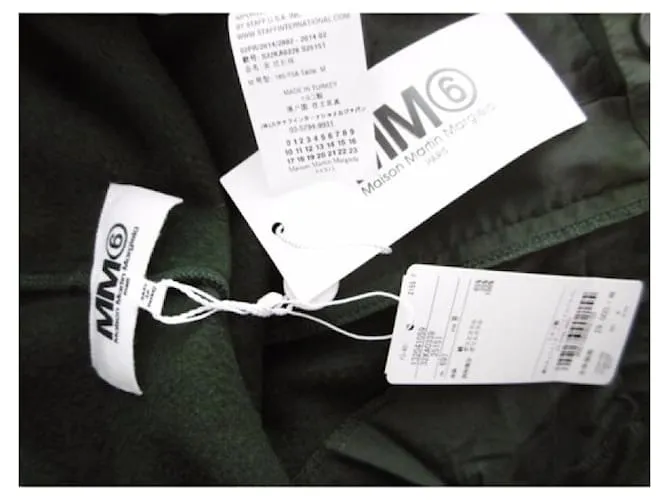 Maison Martin Margiela traje de pantalon Verde oliva 