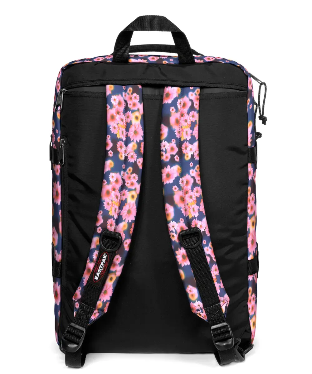 MALETA MOCHILA CABINA AVIÓN 17″ EASTPAK TRAVELPACK REFEK0A5BBR7D11 POLIéSTER FLORES MULTICOLORES
