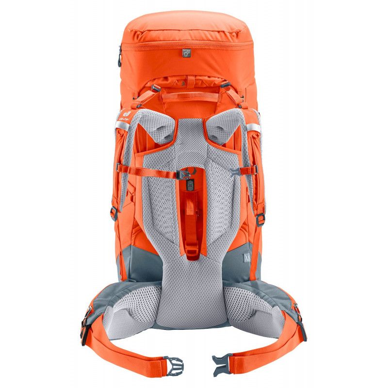 MOCHILA DEUTER AIRCONTACT CORE 45+10 SL (PIMENTóNGRAFITO) MUJER