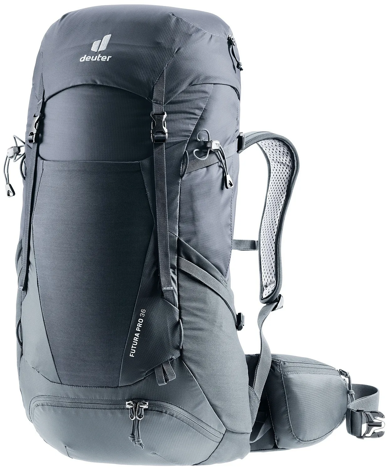 MOCHILA DEUTER FUTURA PRO 36  BLACK/GRAPHITE