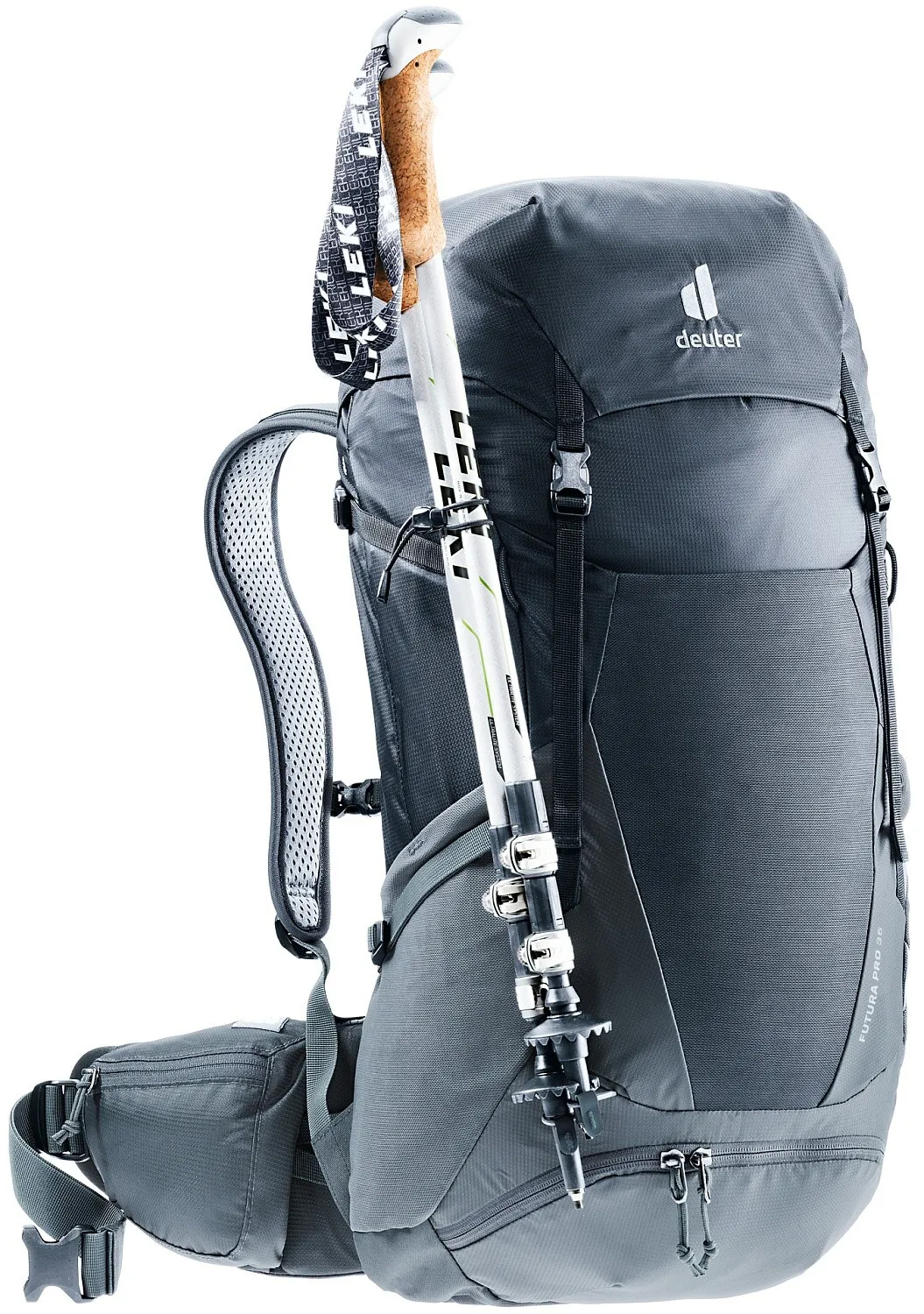 MOCHILA DEUTER FUTURA PRO 36  BLACK/GRAPHITE