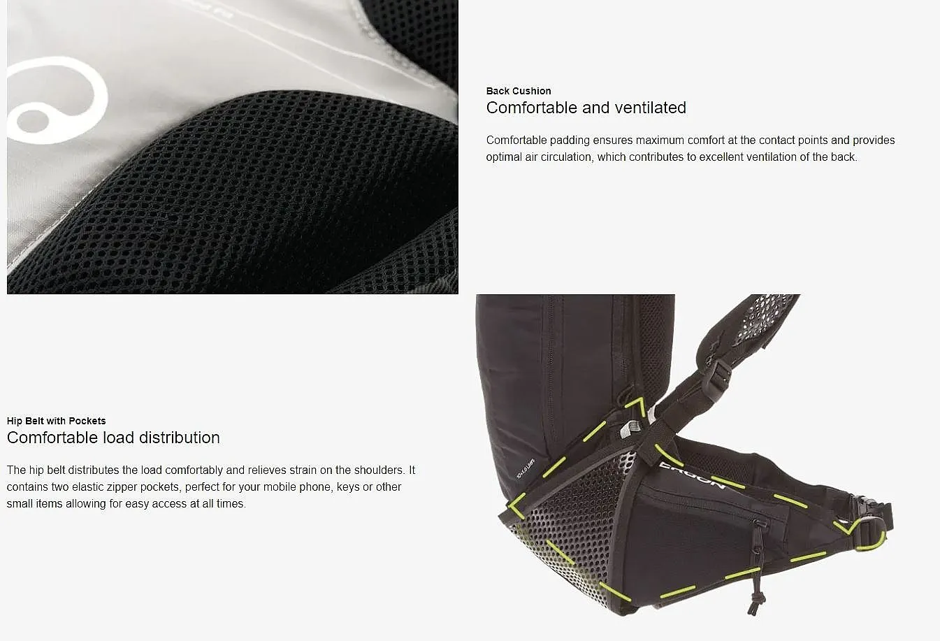 MOCHILA ERGON BX3 EVO  BLUE