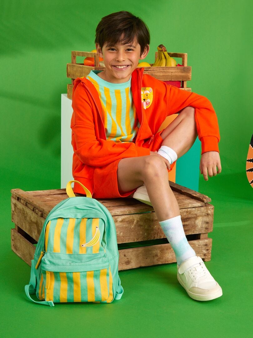 MOCHILA ESTAMPADA X ARIANNE BUTTO  VERDE