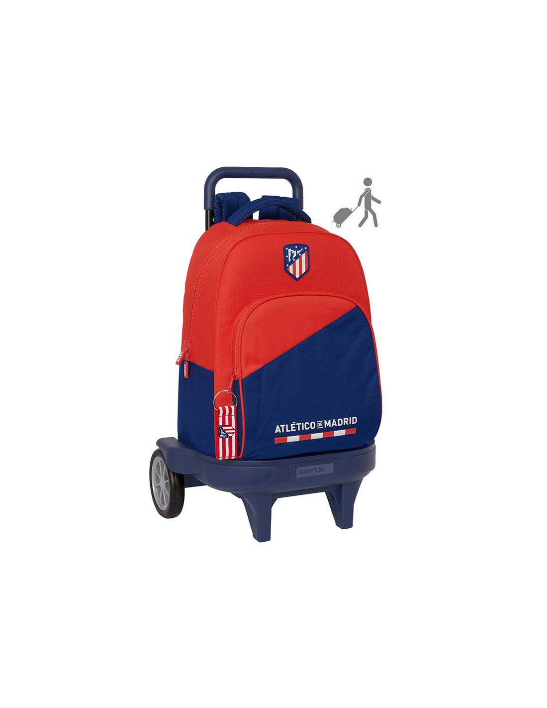 Mochila grande ruedas compac Evolution Atlético de Madrid