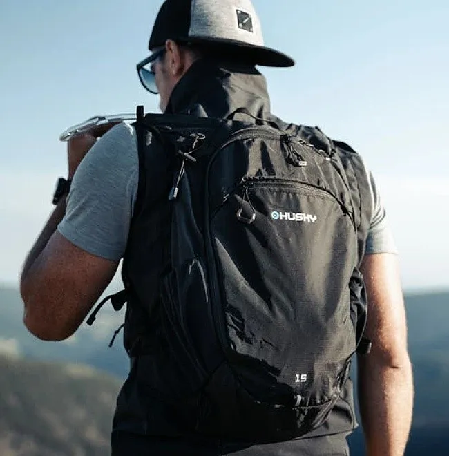 MOCHILA HUSKY PETEN 15  BLACK