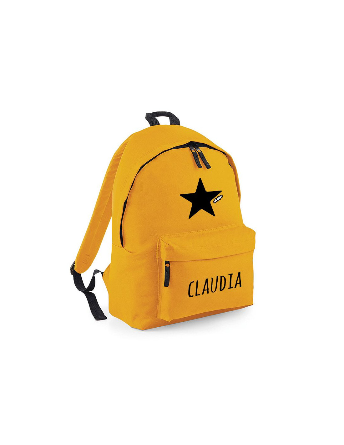 Mochila Junior Mostaza personalizada de Mi Pipo