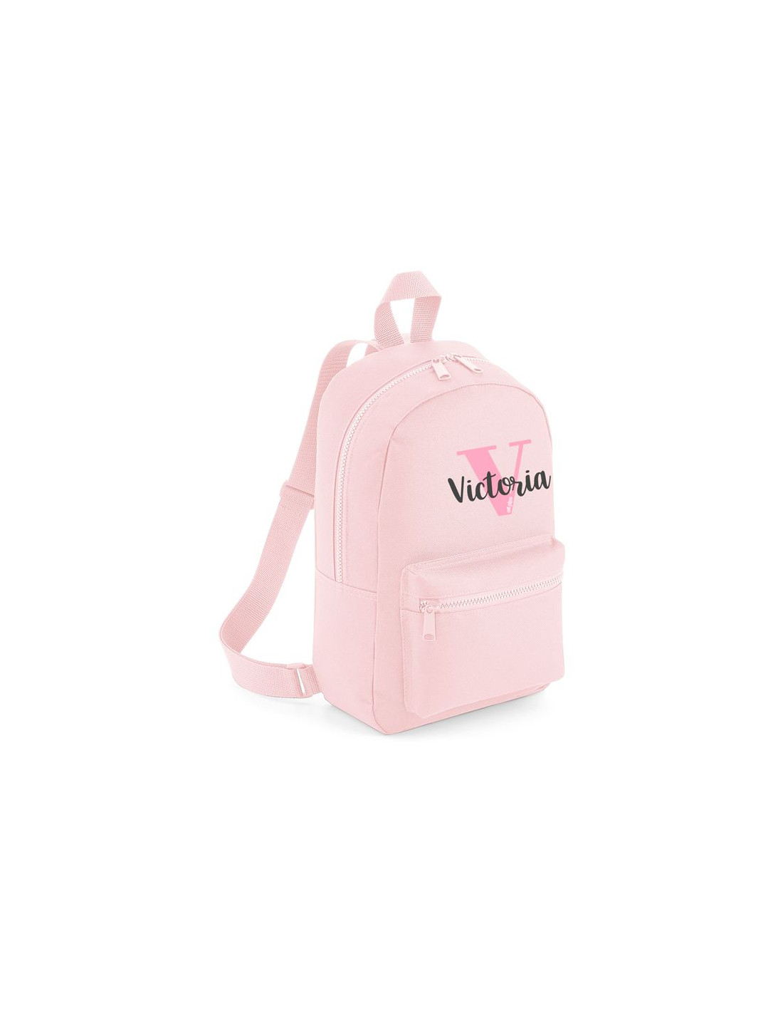 Mochila Mediana Nylon personalizada rosa de Mi Pipo