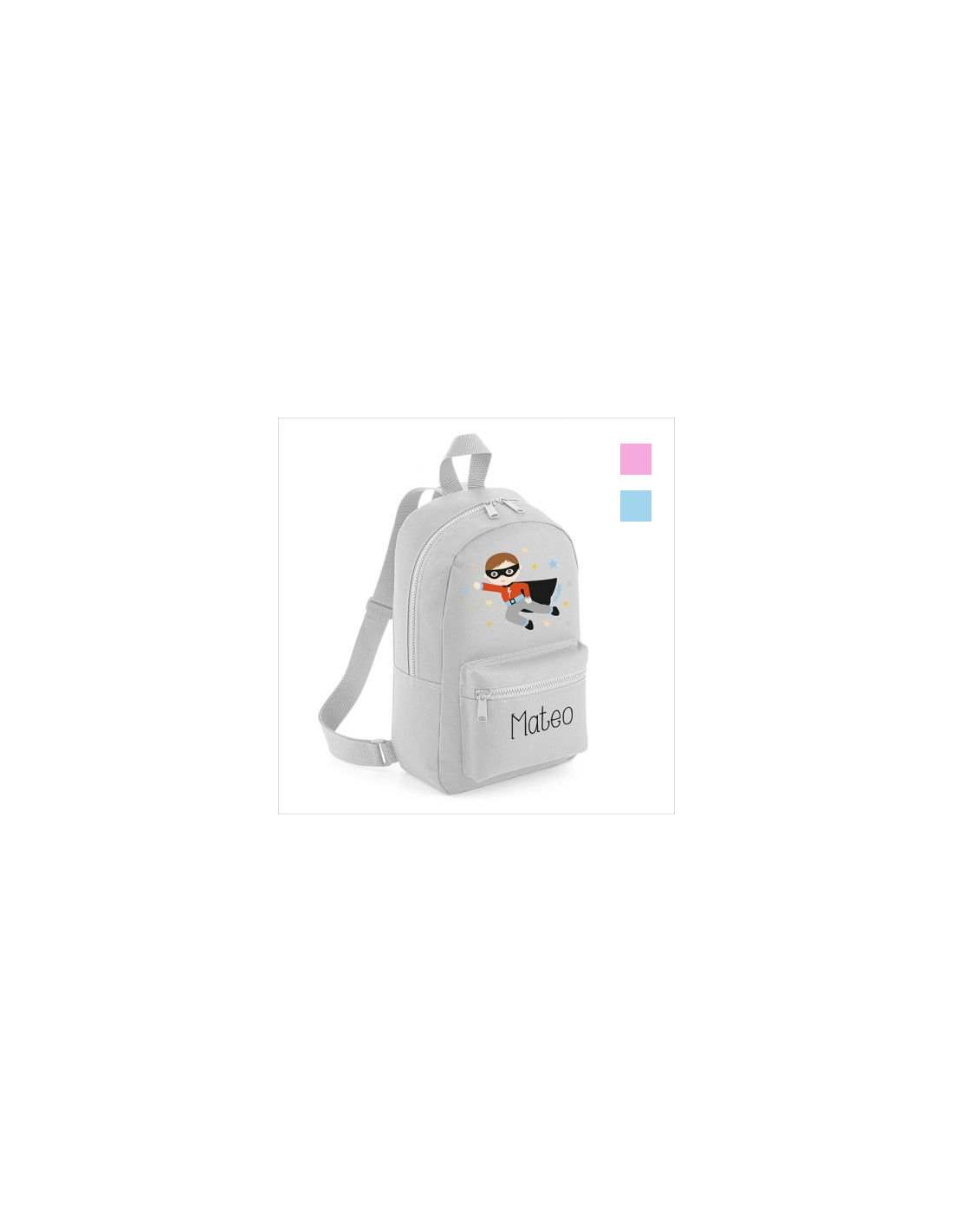 Mochila Medium Superhéroe personalizada Mi Pipo