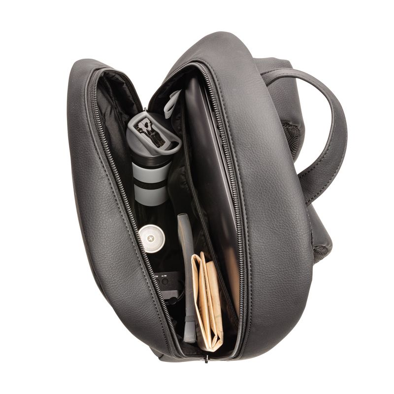 Mochila personalizable cuero vegano Swiss Peak
