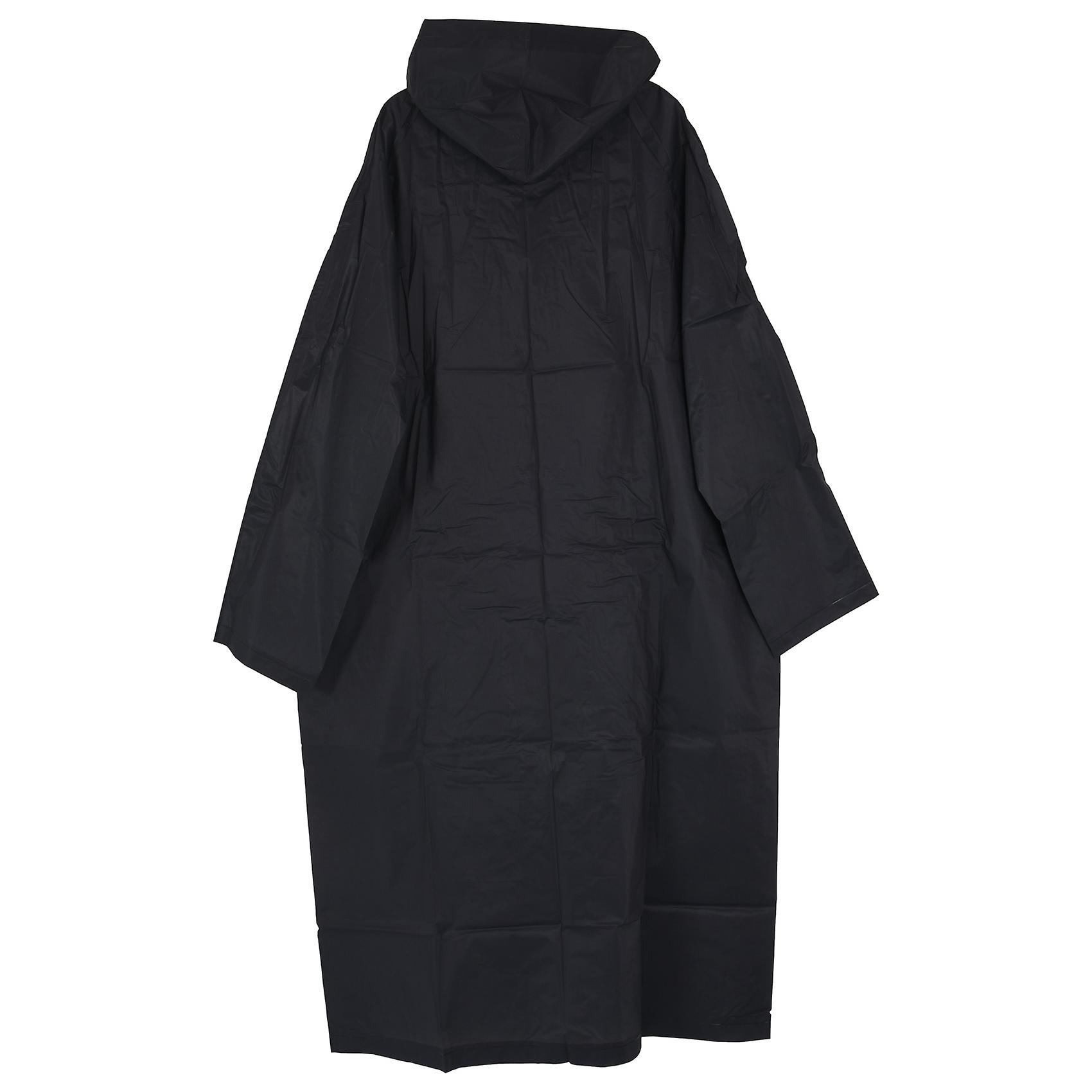 Moda Eva Impermeable Impermeable Impermeable Impermeable Camping Impermeable Impermeable Negro