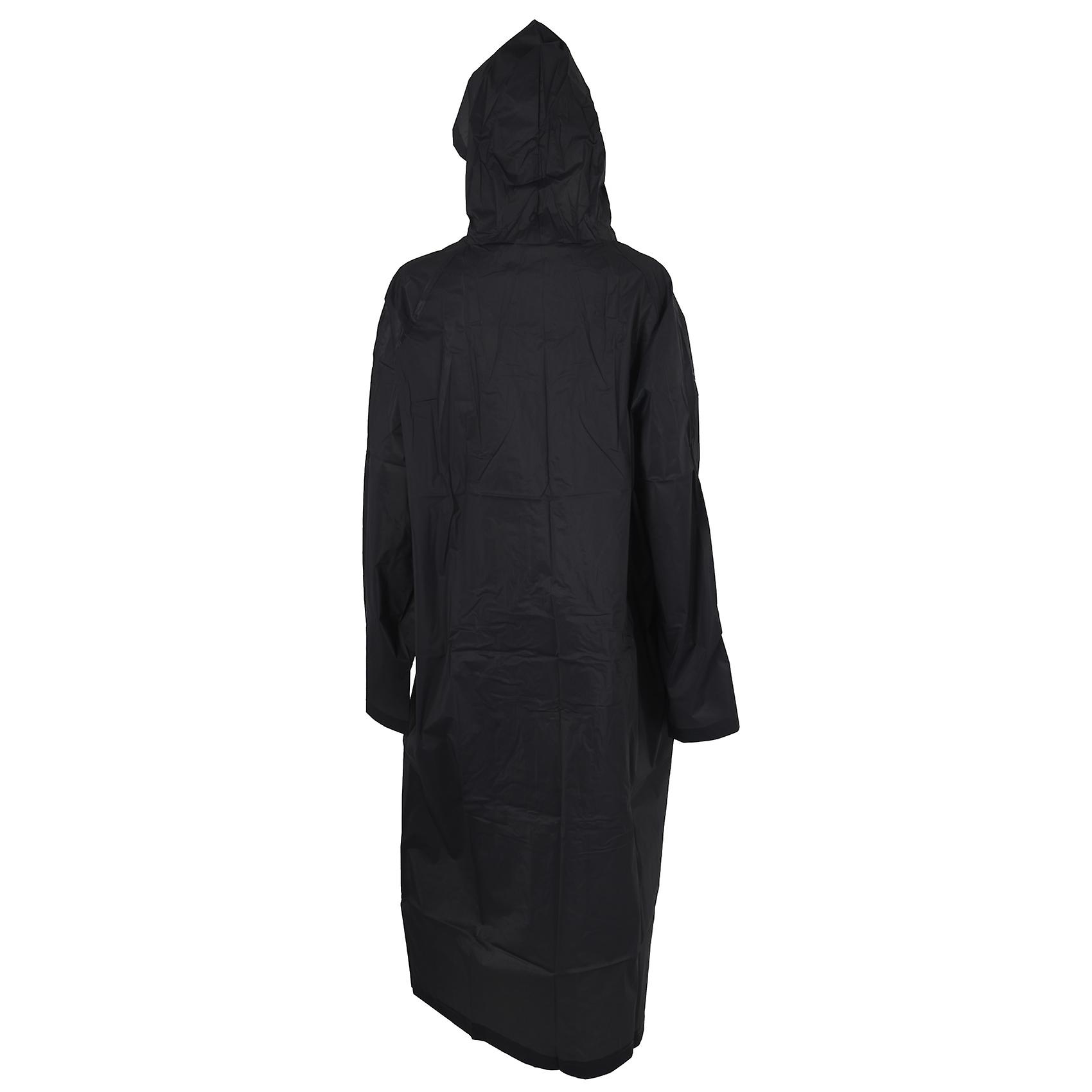 Moda Eva Impermeable Impermeable Impermeable Impermeable Camping Impermeable Impermeable Negro