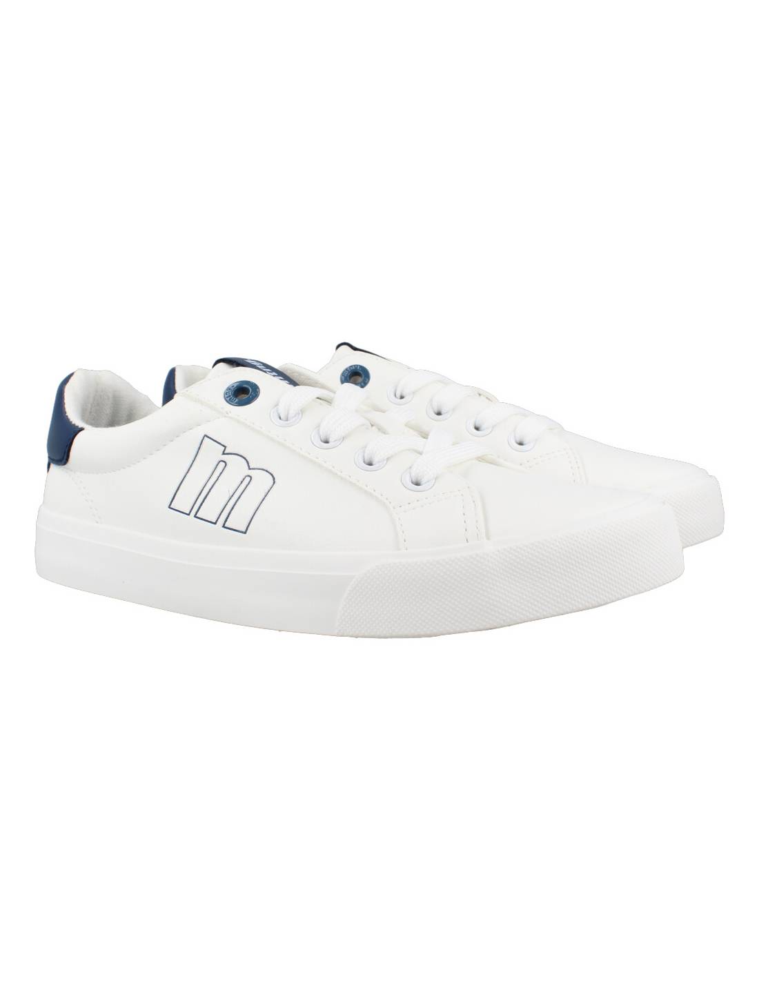 MUSTANG  ZAPATILLAS CASUAL BLANCA CORDONES LEIS