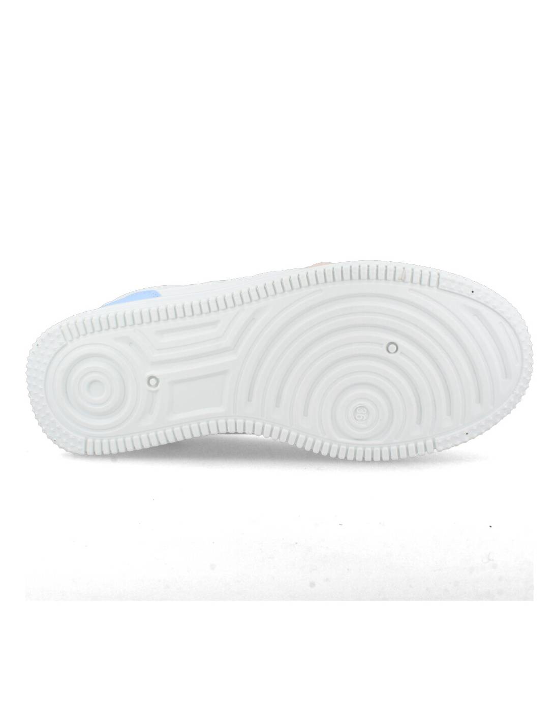 MUSTANG  ZAPATILLAS CASUAL NAPA LOSFO NUDE BLANCO