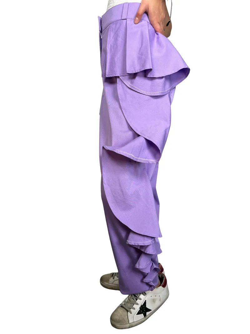 NICOLETTA VALENTINA Pantalón Lila PLUS SIZE