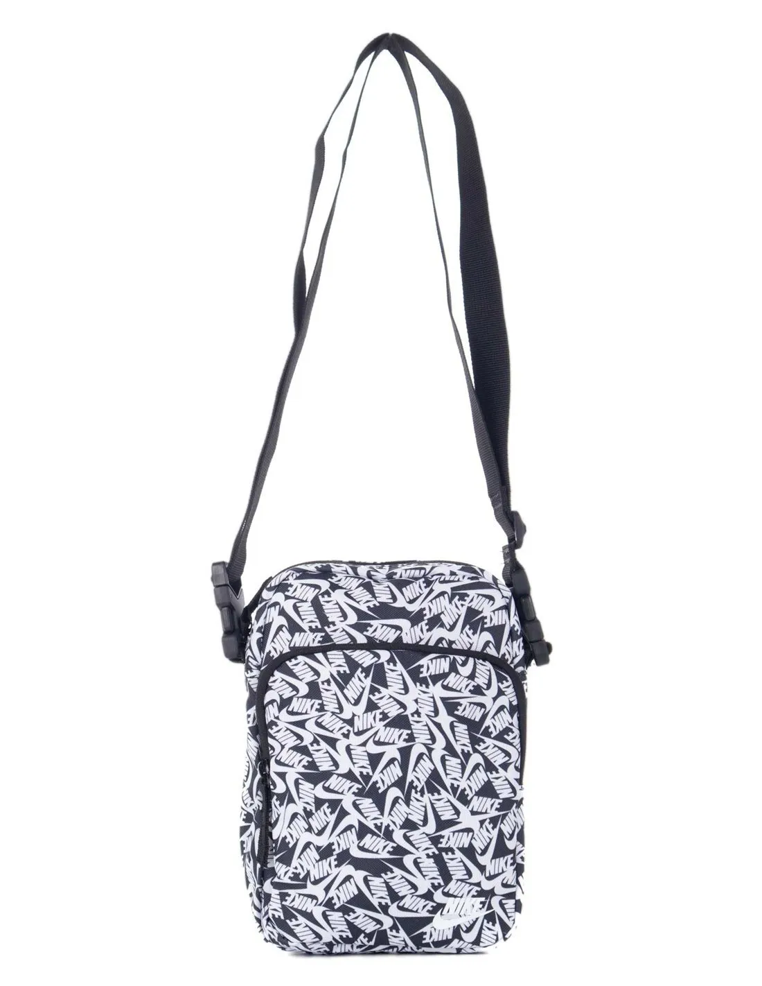 NIKE  BANDOLERA NEGRA Y BLANCA FD5595 010 UNISEX