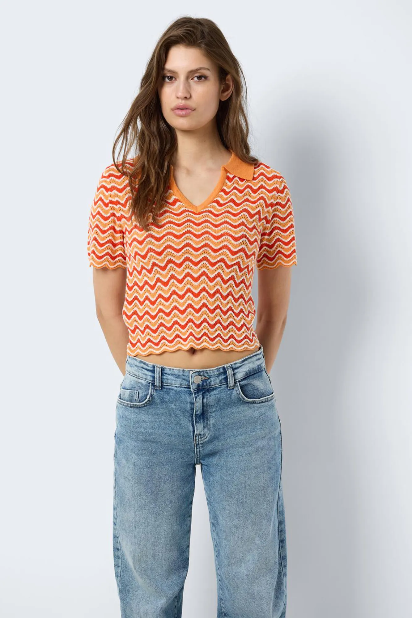 Noisy May Camiseta estilo polo