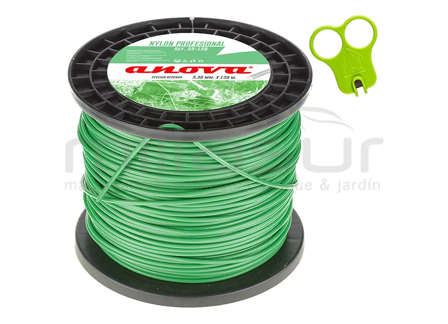 NYLON REDONDO ANOVA BOBINA 3,30mm