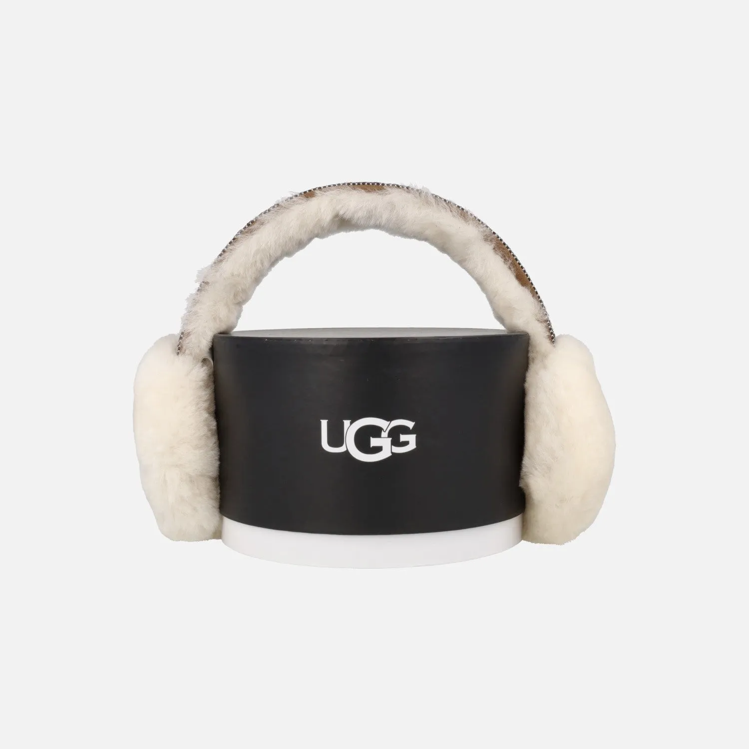 Orejeras UGG Tasman en piel de oveja con motivo trenzado
