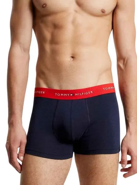 Pack 3 Bóxers Tomm Hilfiger Trunk Azul Hombre