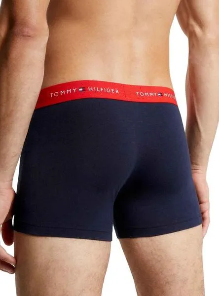 Pack 3 Bóxers Tomm Hilfiger Trunk Azul Hombre