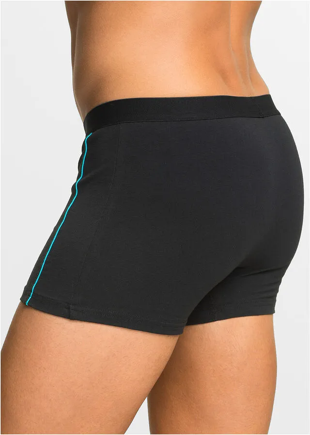 Pack de 3 calzoncillos bóxer ajustados Negro