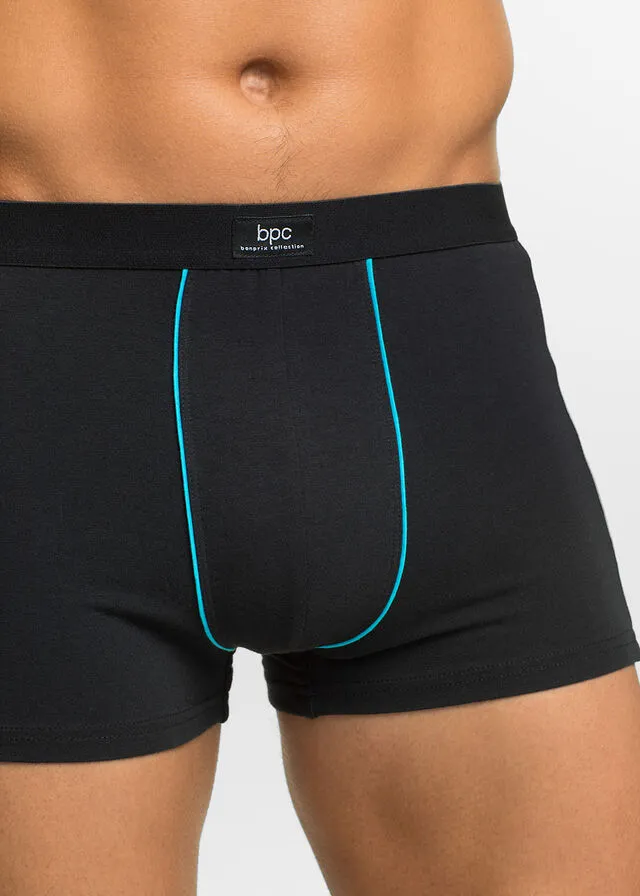 Pack de 3 calzoncillos bóxer ajustados Negro