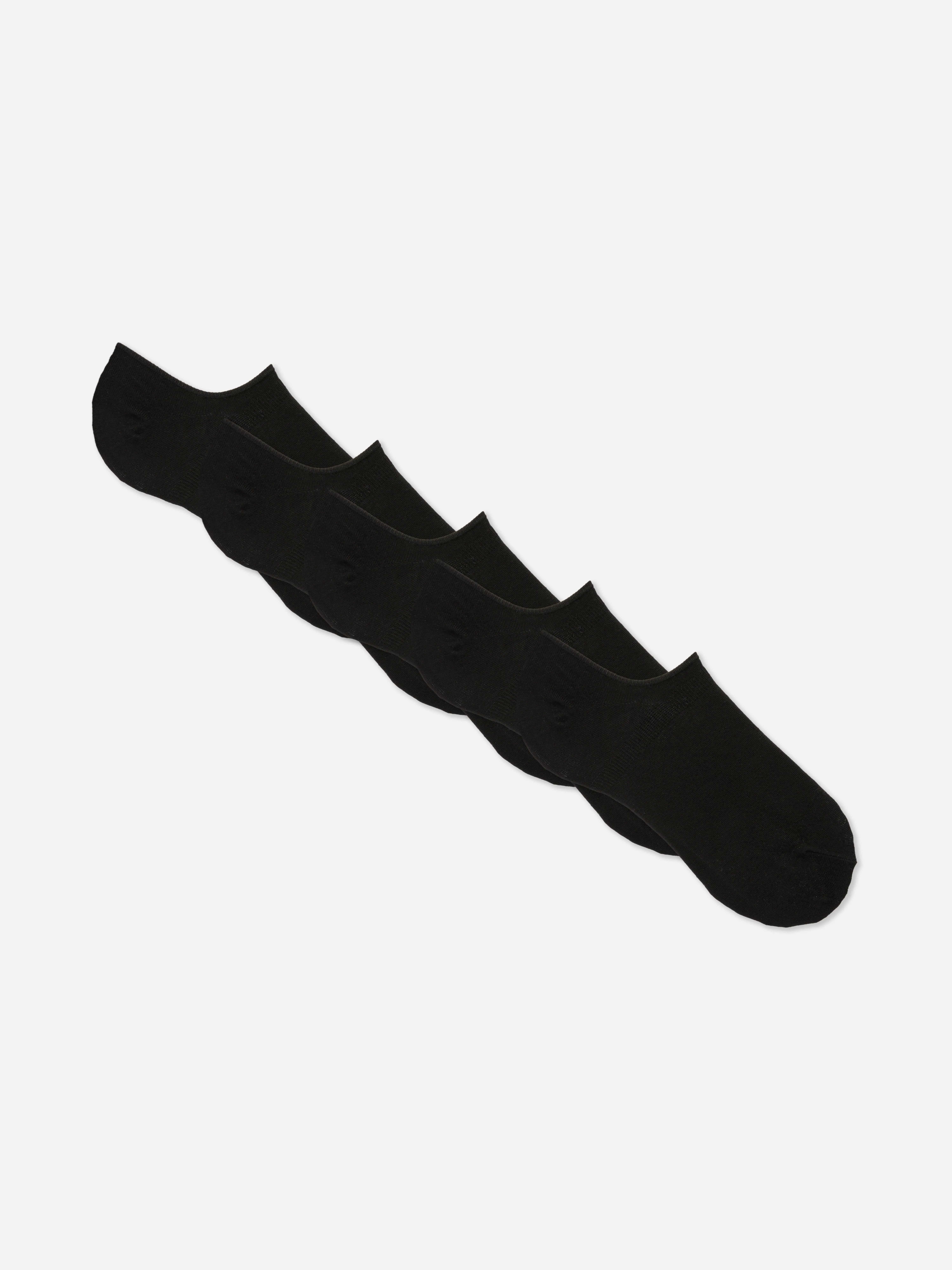 Pack de 5 calcetines bajos invisibles