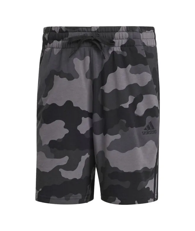 Pantalones adidas Seasonal Essentials Camouflage Hombre Negro