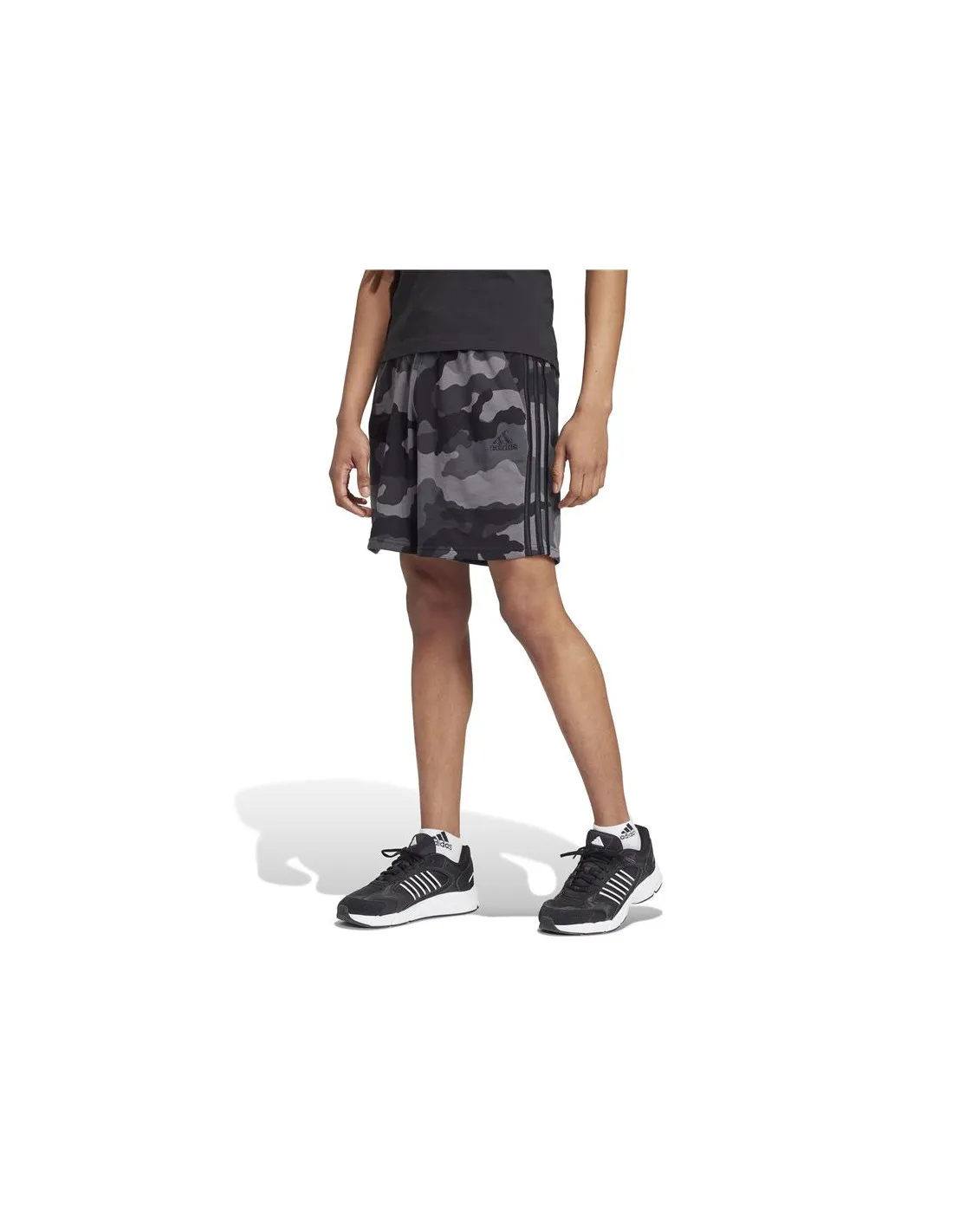 Pantalones adidas Seasonal Essentials Camouflage Hombre Negro