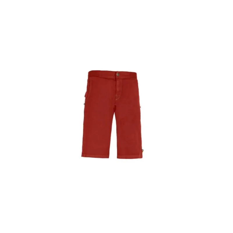 PANTALONES CORTOS DE ESCALADA E9 KROC FLAXS20 (RED CLAY277)
