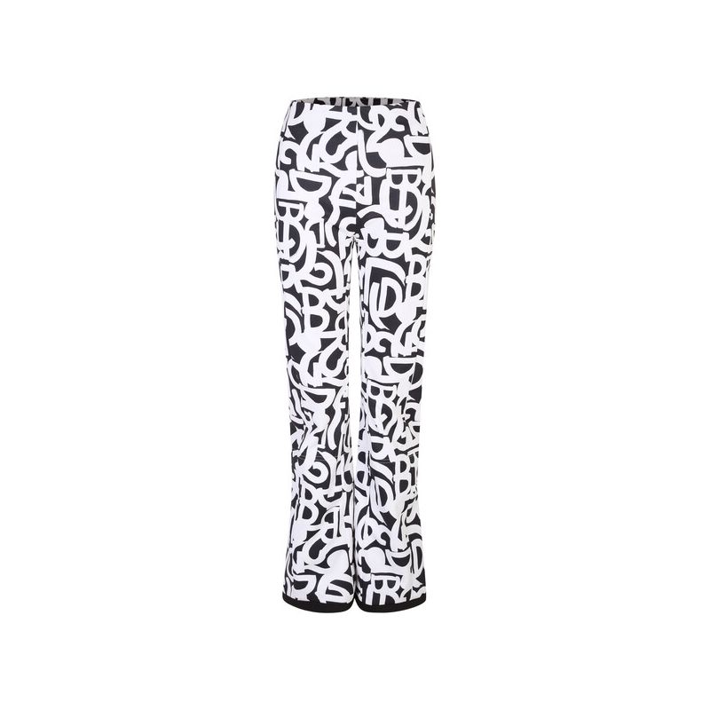 Pantalones de esquí para mujer Dare2B Upshill (Black &amp white Graffiti Print)