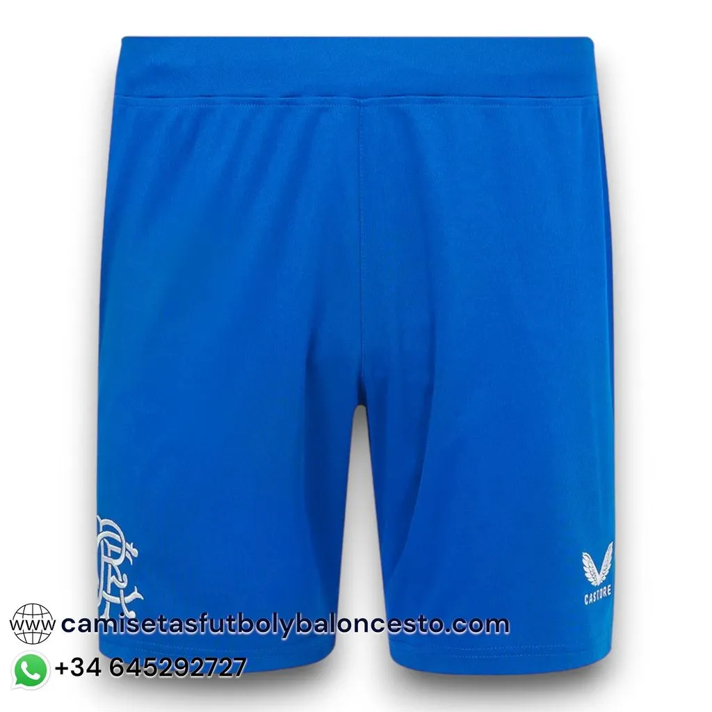 PANTALóN CORTO GLASGOW RANGERS 20232024  VISITANTE