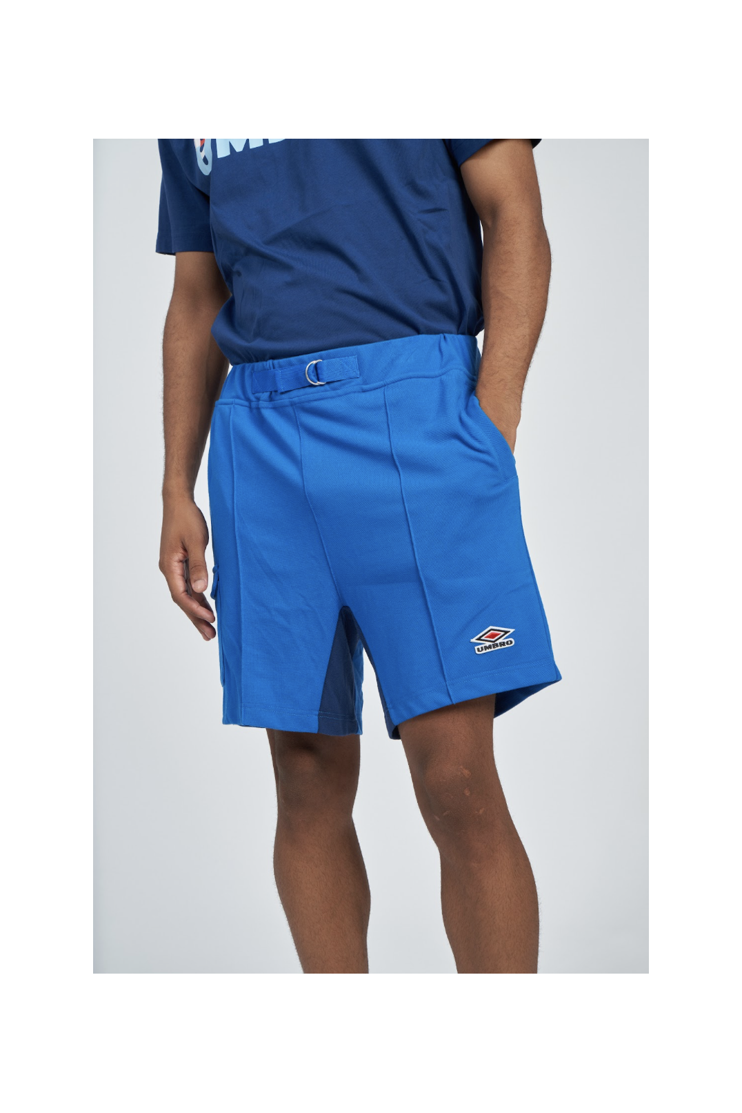 Pantalón Corto Umbro Panelled Regal Blue / Estate Blue