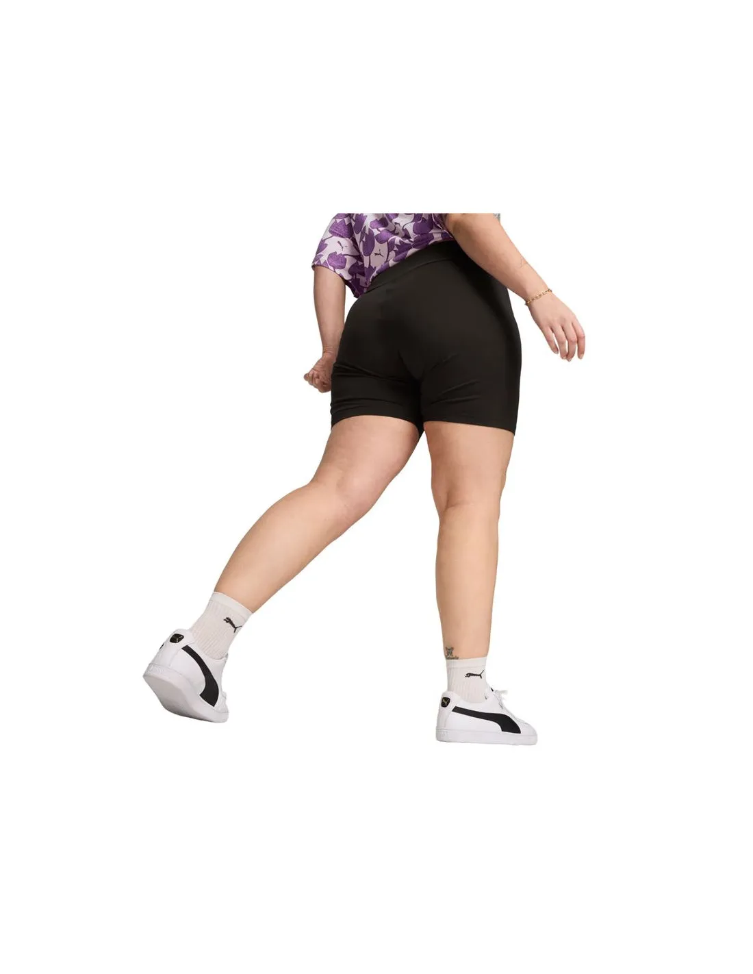 Pantalón Puma Essentials + 7" Script Mujer Negro