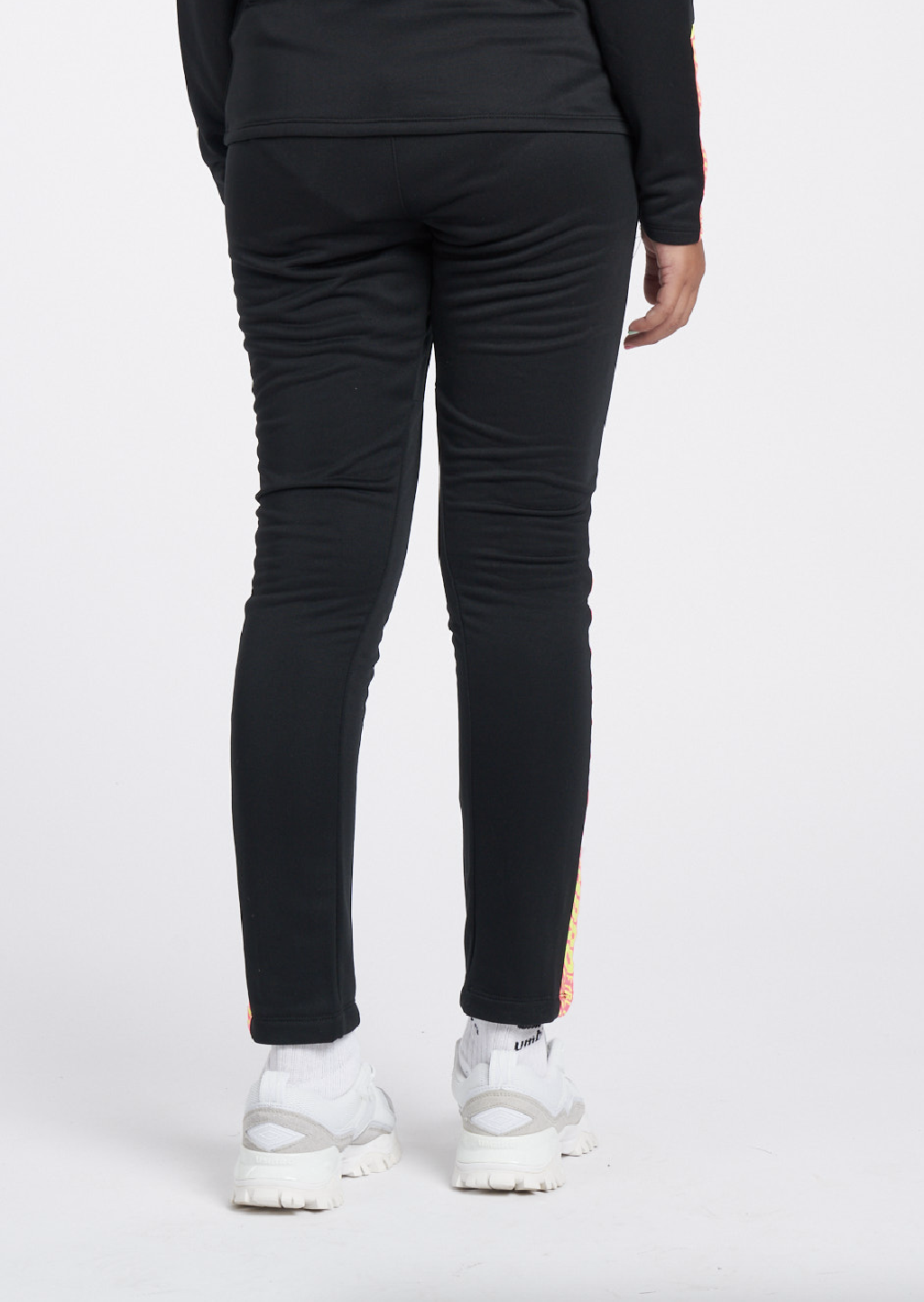 PANTALóN UMBRO AXIS TRAINING PANT  JUNIOR  BLACK / SAFETY YELLOW / KNOCKOUT PINK