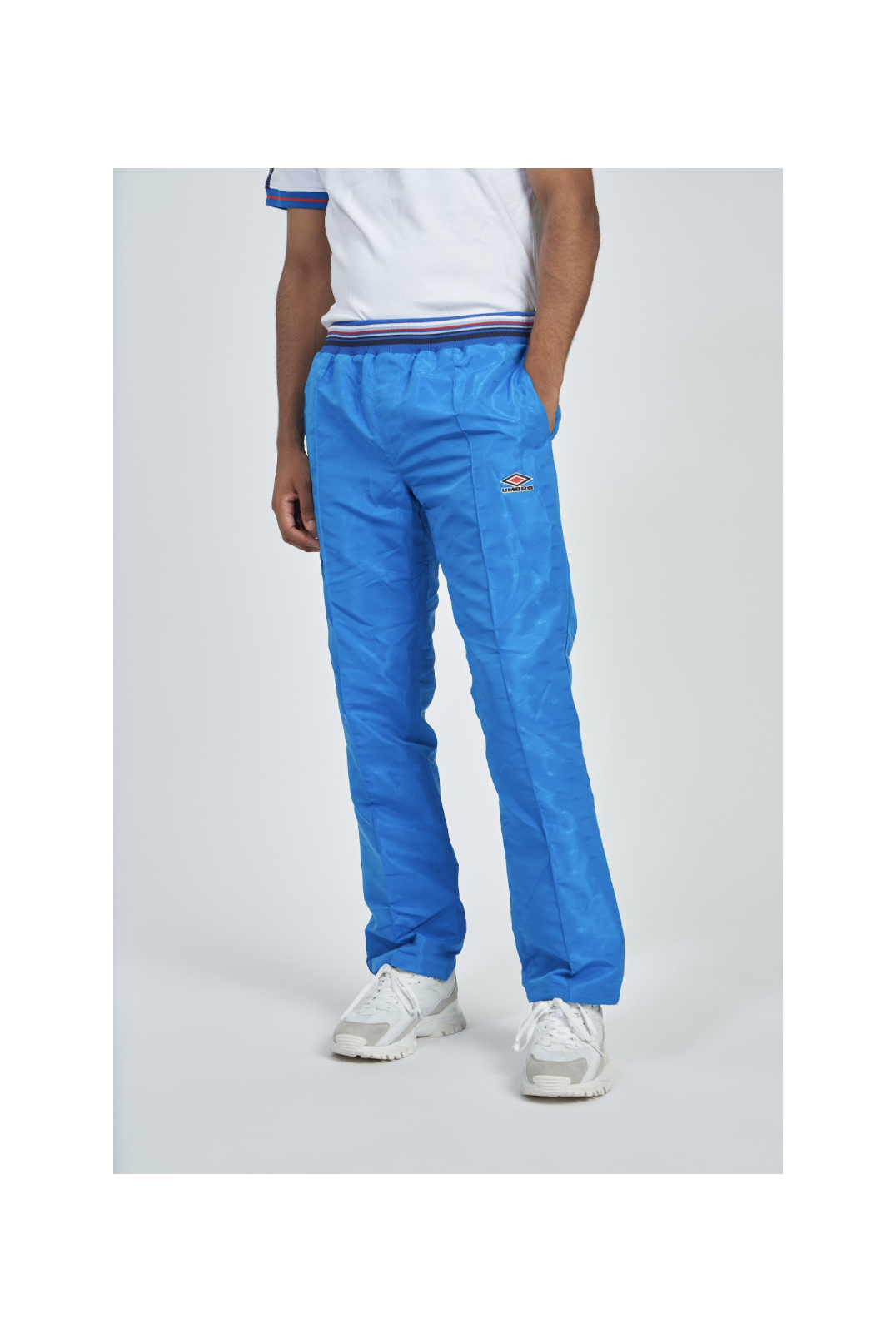 Pantalón Umbro Monogram Straight Leg Track Pant Regal Blue