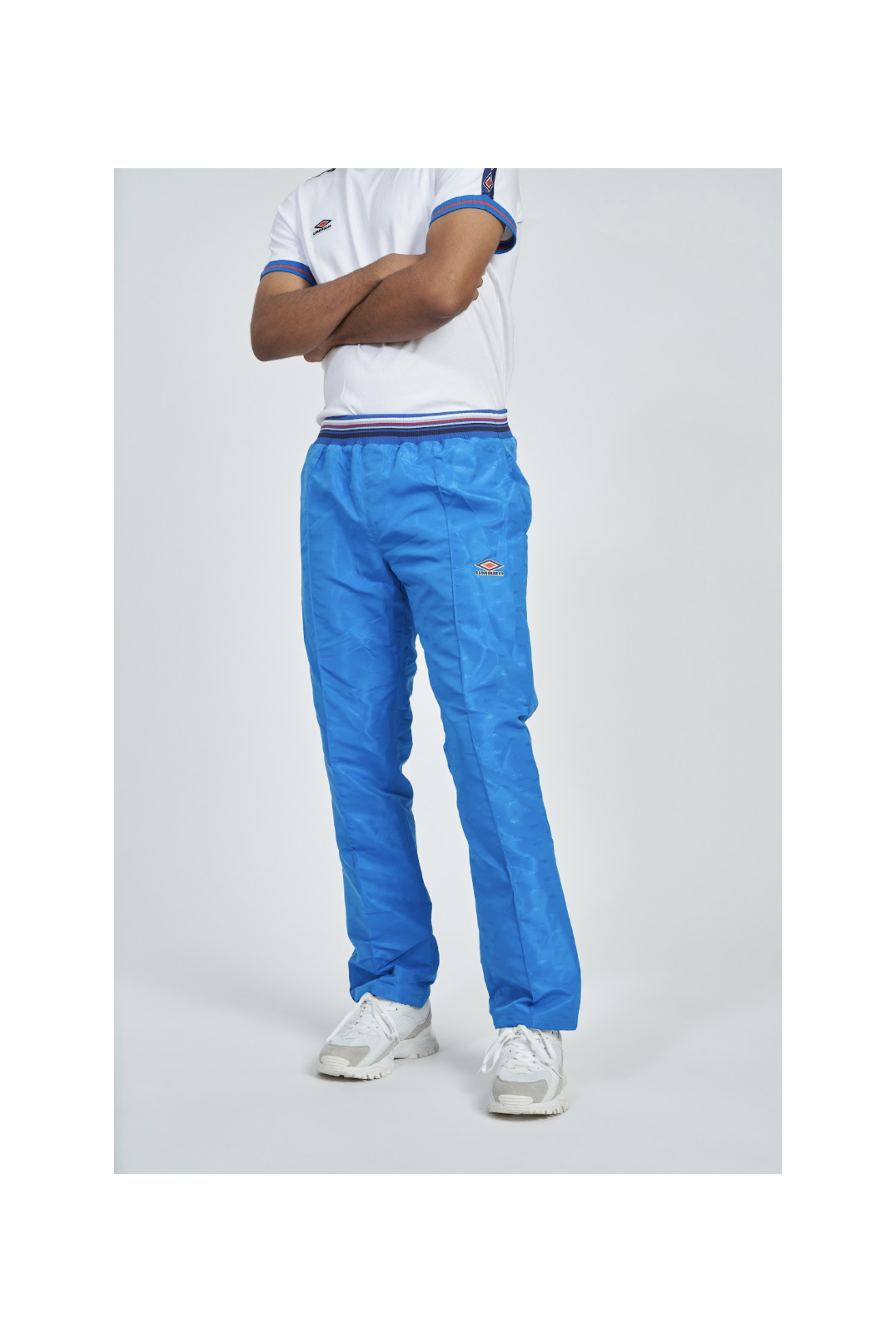 Pantalón Umbro Monogram Straight Leg Track Pant Regal Blue