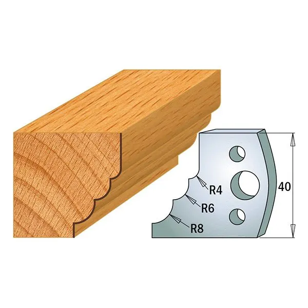 Par contracuchillas 40x4mm CMT 691.132