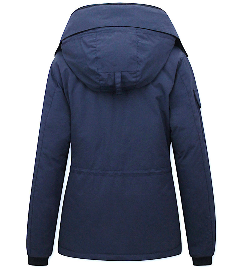 PARKA IMPERMEABLE MUJER  7603  AZUL