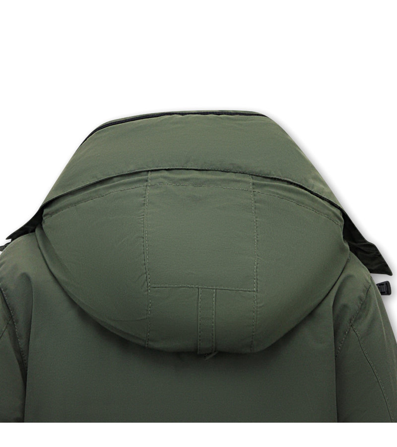 PARKA IMPERMEABLE MUJER  7603  VERDE