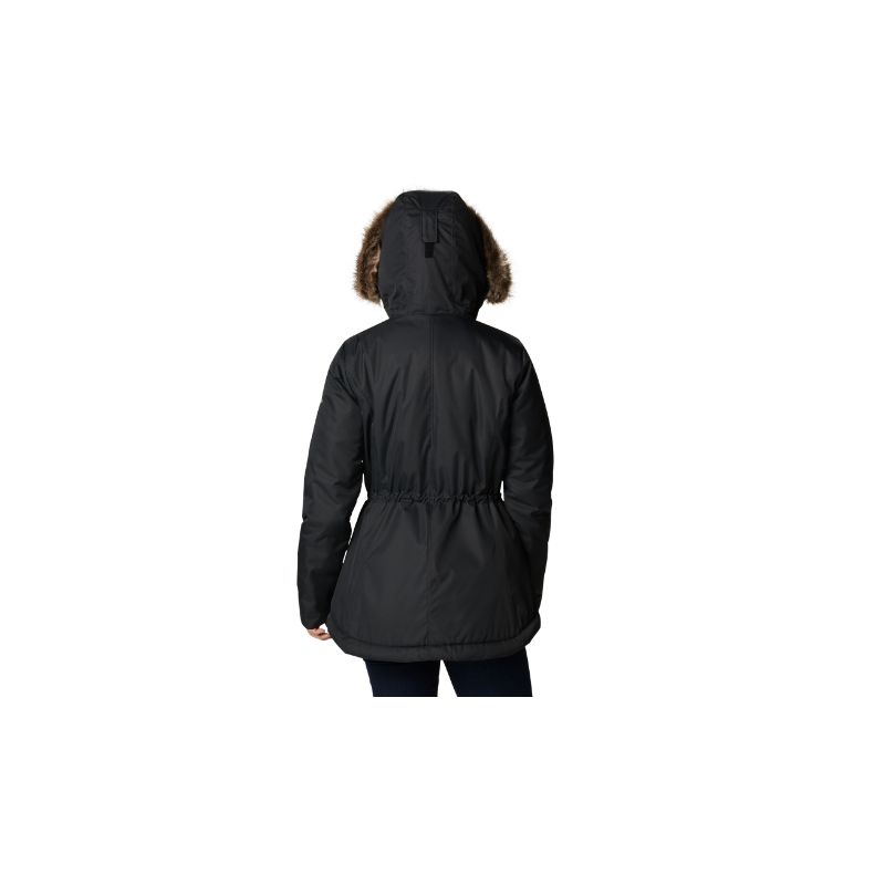 Parka impermeable para mujer Columbia Suttle Mountain II (Negro)