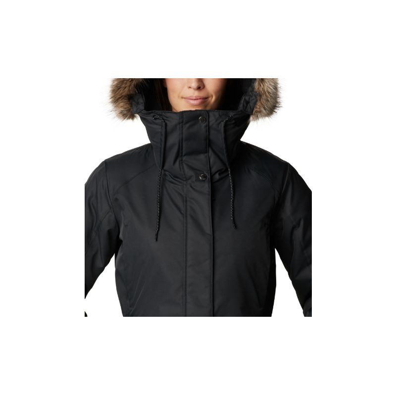 Parka impermeable para mujer Columbia Suttle Mountain II (Negro)