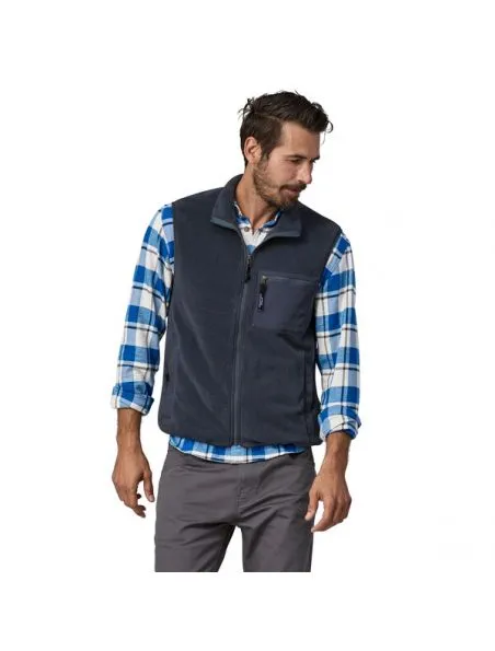 PATAGONIA Chaleco Synchilla Fleece Hombre Smolder Blue