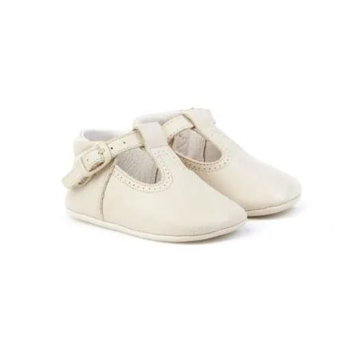 PATUCO DE PIEL BEIGE DE BEBé NIñO ANGELITOS 1998015 (TALLAS DE 15 A 19)
