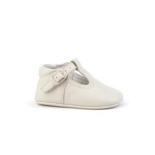 PATUCO DE PIEL BEIGE DE BEBé NIñO ANGELITOS 1998015 (TALLAS DE 15 A 19)