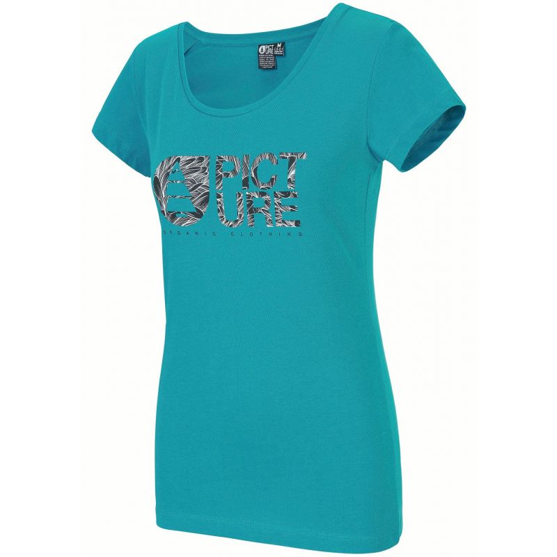 Picture  mujer de la camiseta de otoño (Bird Blue)